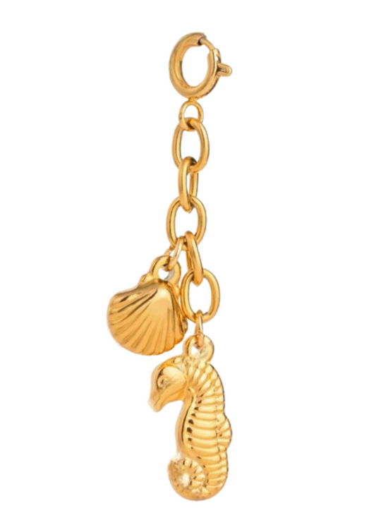 Salty Seahorse Charm